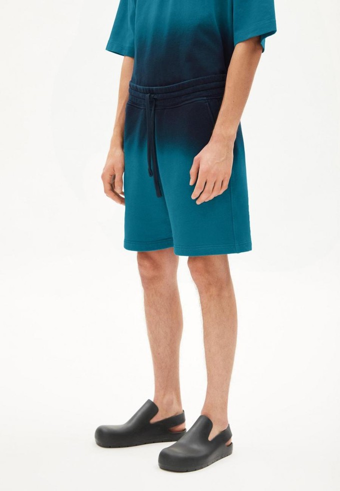 Maarcop heren short - spruce petrol from Brand Mission