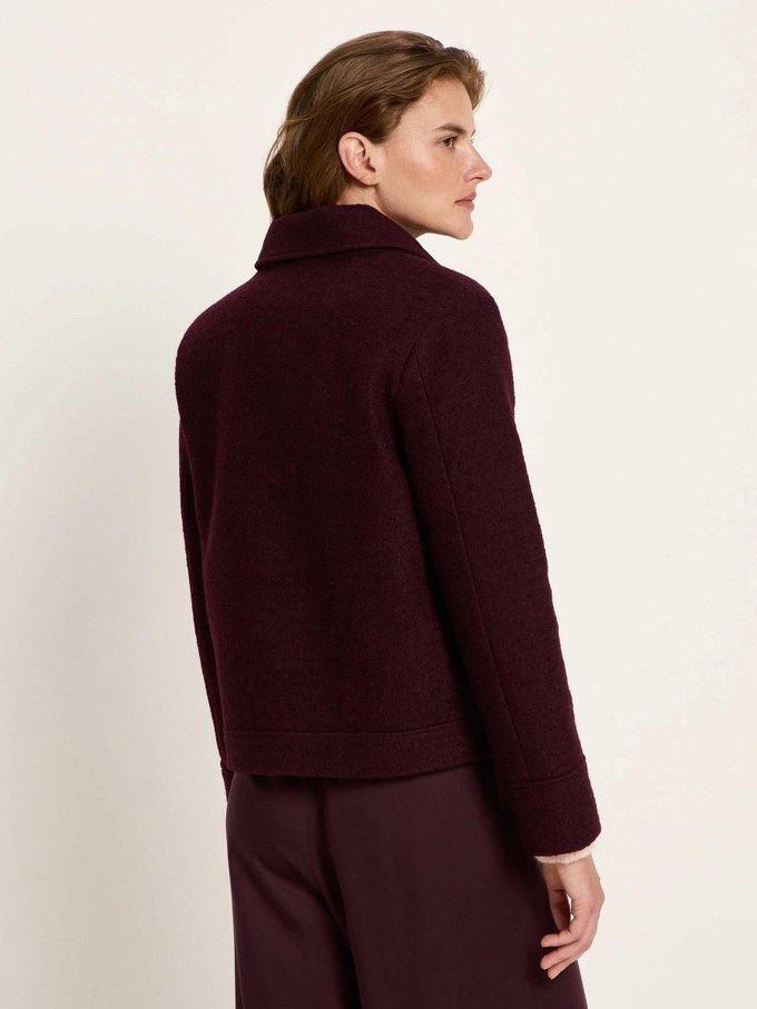 Walkjacke - bordeaux from Brand Mission