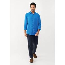 Kamil overhemd - french blue via Brand Mission