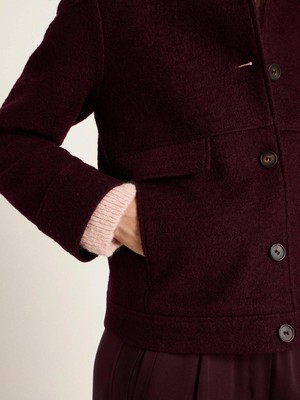Walkjacke - bordeaux from Brand Mission