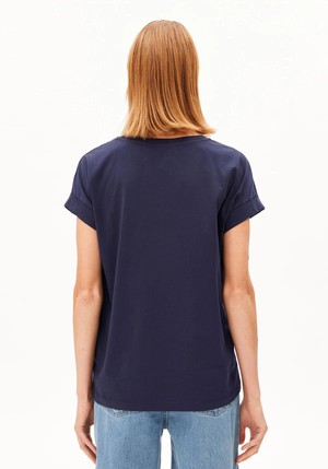 Idaara t-shirt - tinted navy from Brand Mission
