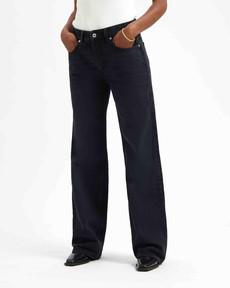 Lena Loose jeans - Retro Noir via Brand Mission