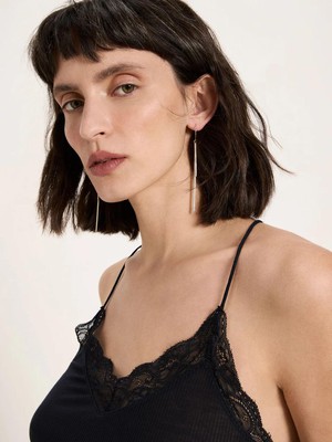 Hemdje kant - onyx from Brand Mission