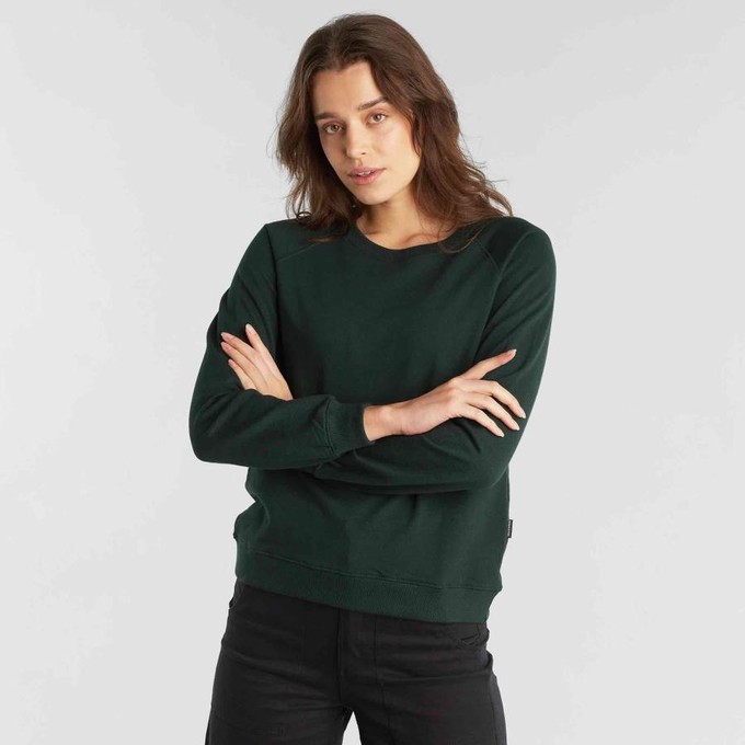 Ystad sweater base - dark green from Brand Mission
