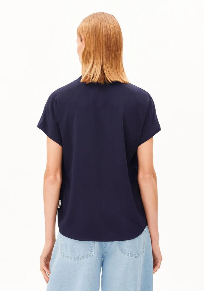 Larisaana blouse - tinted navy from Brand Mission