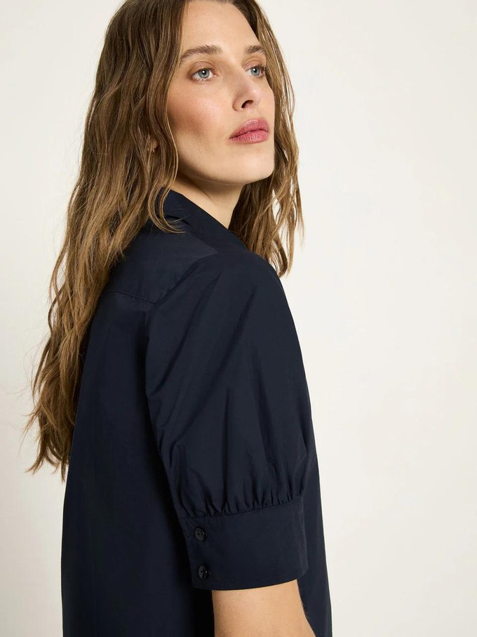 Blouse met plooitjes - onyx from Brand Mission