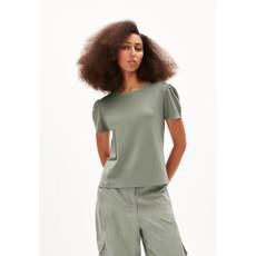 Alejandraa shirt - grey green via Brand Mission