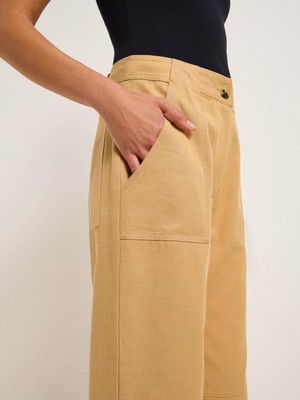 Marlene pantalon cargo - camel from Brand Mission
