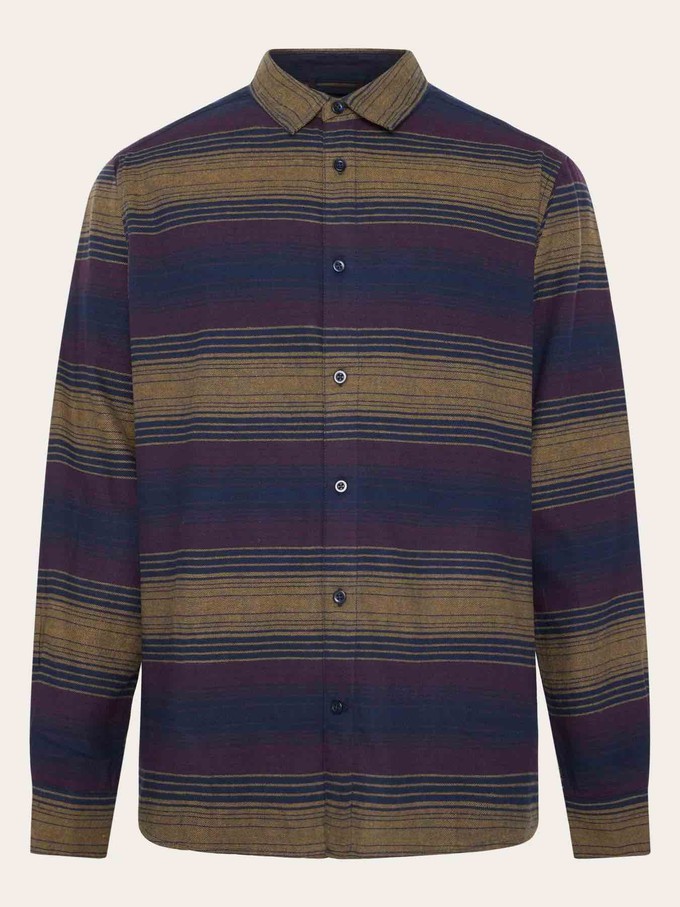 Checked flannel shirt  - navy from Brand Mission