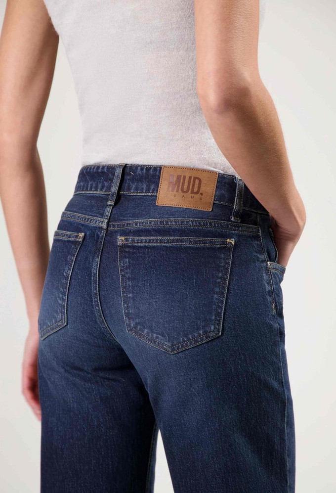Cleo mid loose jeans - rustic blue from Brand Mission