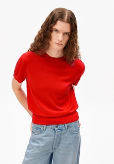Knit sweater - mars red via Brand Mission