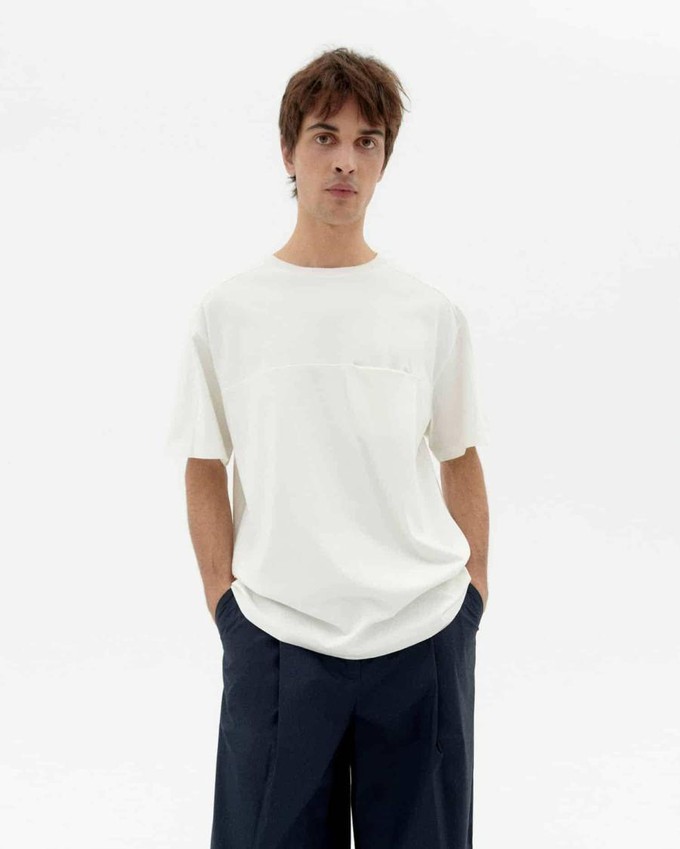 Hank t-shirt - white from Brand Mission