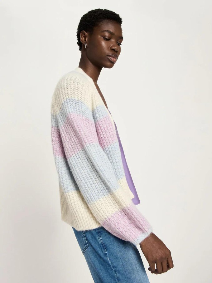 Chunky alpaca vest - multi from Brand Mission