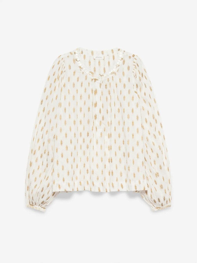 Helen top - off white gold from Brand Mission