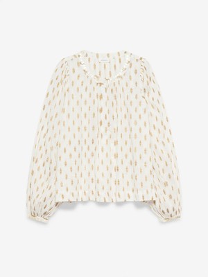 Helen top - off white gold from Brand Mission