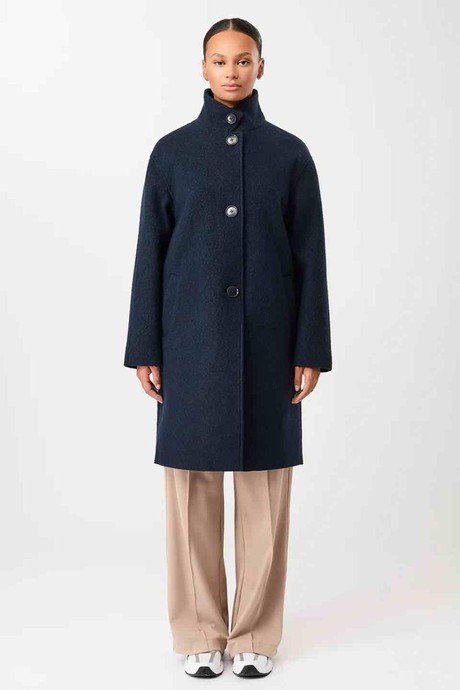 Pennfield II wollen jas - navy from Brand Mission