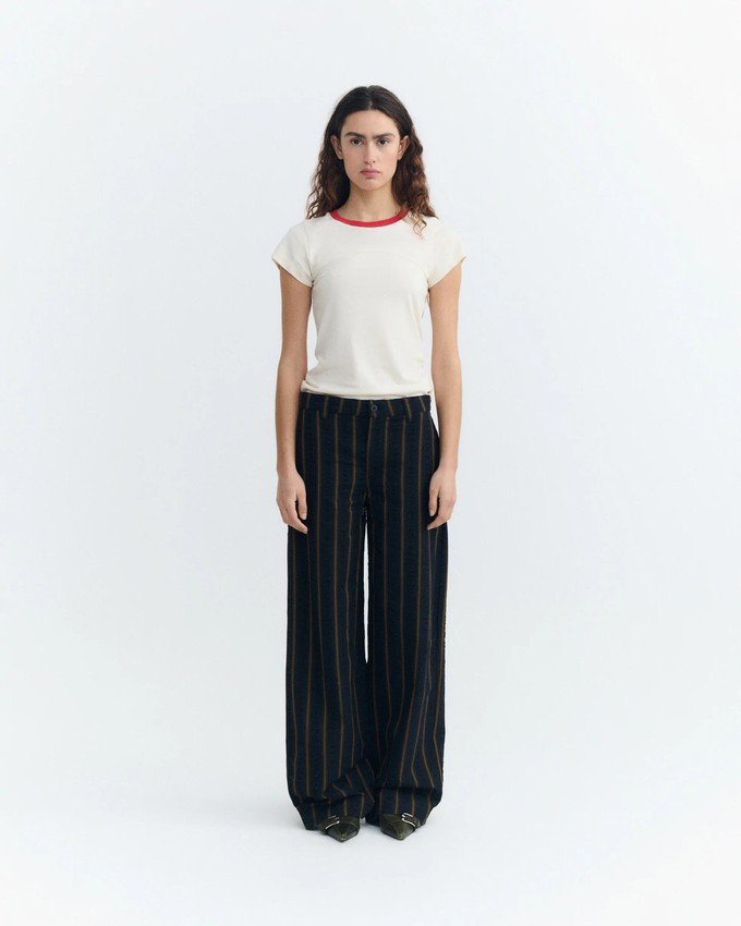 Serena pantalon - stripes multicolor from Brand Mission