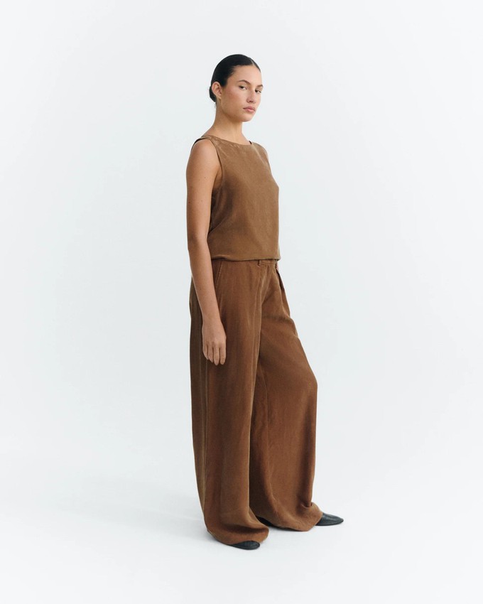 Cirila pantalon - brown from Brand Mission