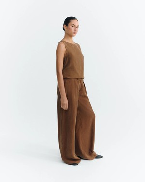 Cirila pantalon - brown from Brand Mission