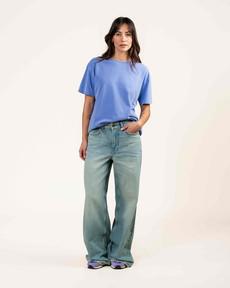 Faye tee - violet via Brand Mission