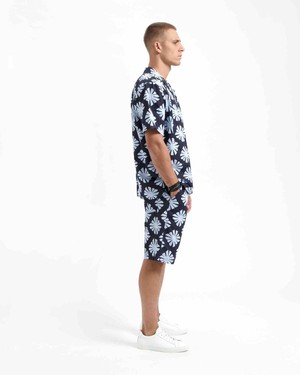 Robby shirt printed - midnight blue from Brand Mission