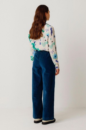 Iarza broek - Ocean Blue from Brand Mission