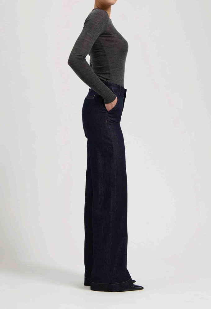 June mid Loose jeans - Rinse from Brand Mission