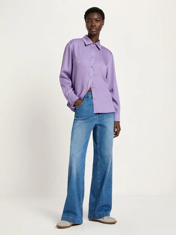Overhemdblouse - purple haze from Brand Mission