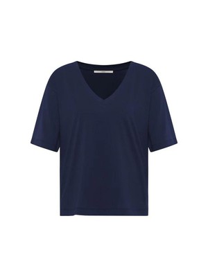 V-hals t-shirt - midnight from Brand Mission