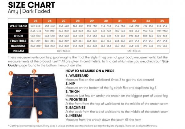 Amy bootcut - dark faded from Brand Mission