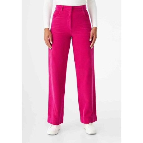 Elena corduroy broek - Berry pink from Brand Mission