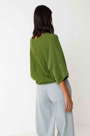 Olaia trui - dark green from Brand Mission