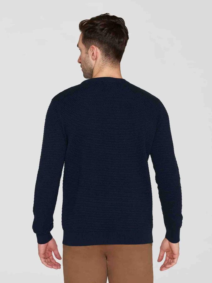 Vagn bubble knit - total eclipse from Brand Mission