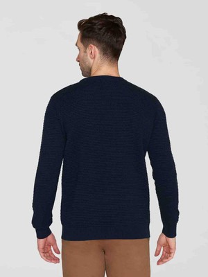 Vagn bubble knit - total eclipse from Brand Mission