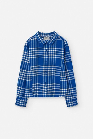 Sens blouse flannel - blue from Brand Mission