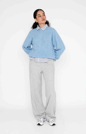 Butterfly pantalon - Grey Melange from Brand Mission