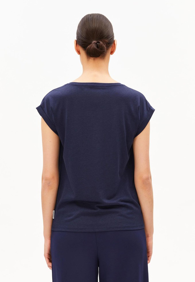 Jilaana top - tinted navy from Brand Mission