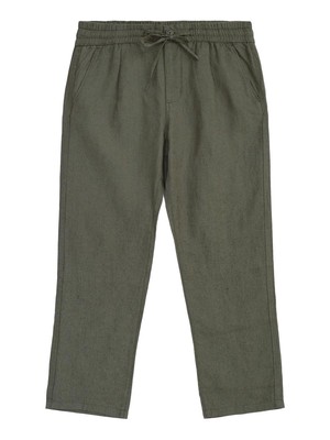 Fig linnen broek - olive from Brand Mission