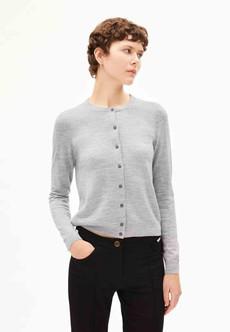 Ophaliaa vest - light grey melange via Brand Mission