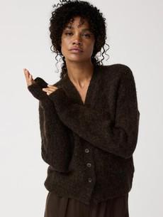 Jade vest - dark brown via Brand Mission