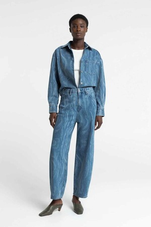 Quinn denim jacket - elliot laser from Brand Mission