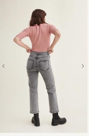 Ellen jeans - grey from Brand Mission