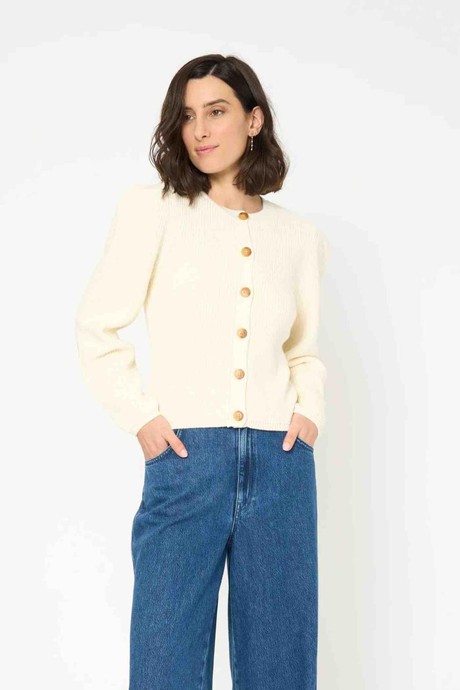 Marinette vest - ecru from Brand Mission