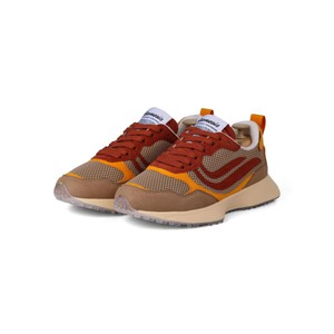 G-Marathon sneaker - Beige/Rust/Orange from Brand Mission