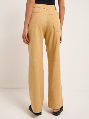 Marlene pantalon cargo - camel from Brand Mission