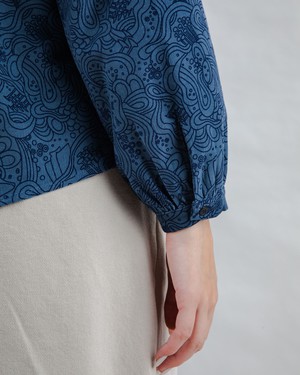 Baby Cord Noodles Blouse from Brava Fabrics