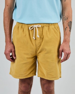 Baby Cord Shorts Mustard from Brava Fabrics