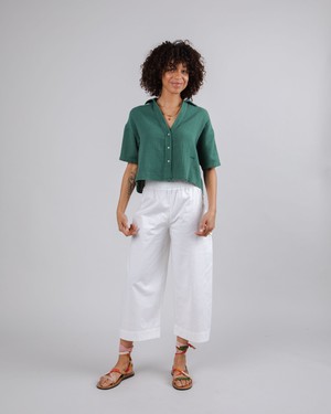 Picnic Oversized Pant White from Brava Fabrics