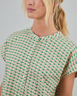 Sardinas Sleeveless Blouse Yellow from Brava Fabrics