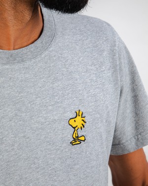 Peanuts Woodstock T-Shirt Grey from Brava Fabrics